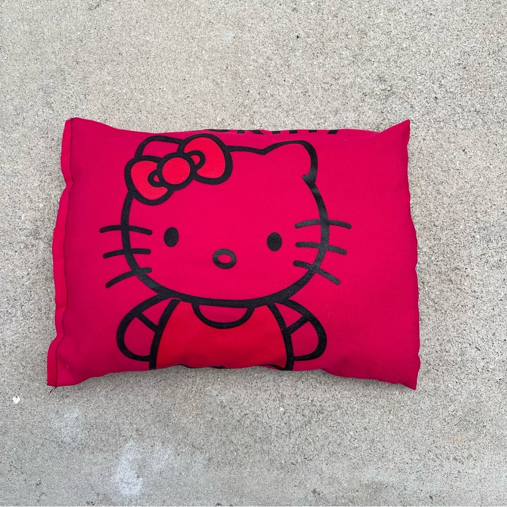 Hello kitty pillow dark pink